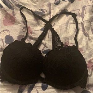 Black Racerback Bra